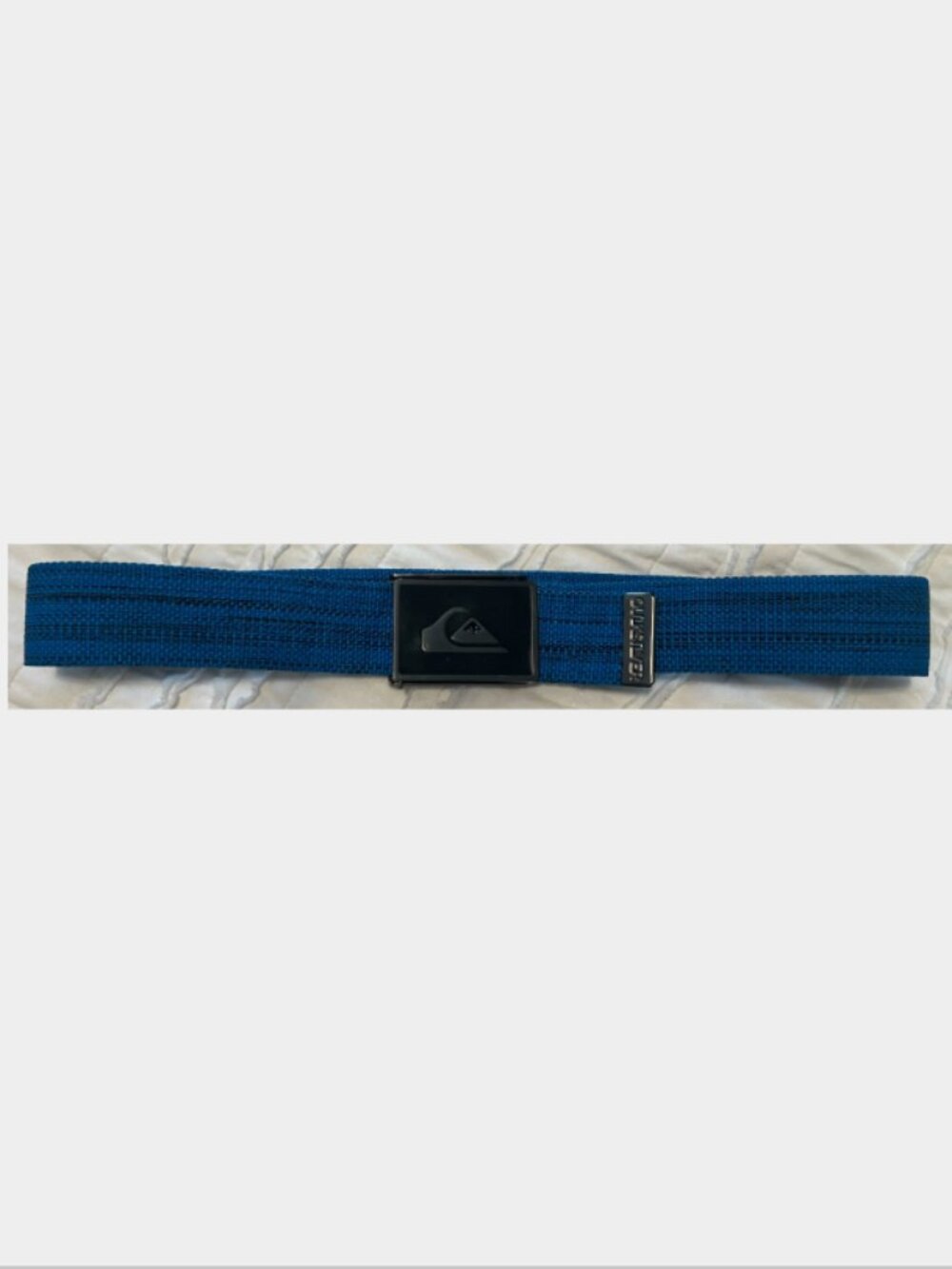 Quiksilver Boys Blue Adjustable Canvas Belt - Great Condition!